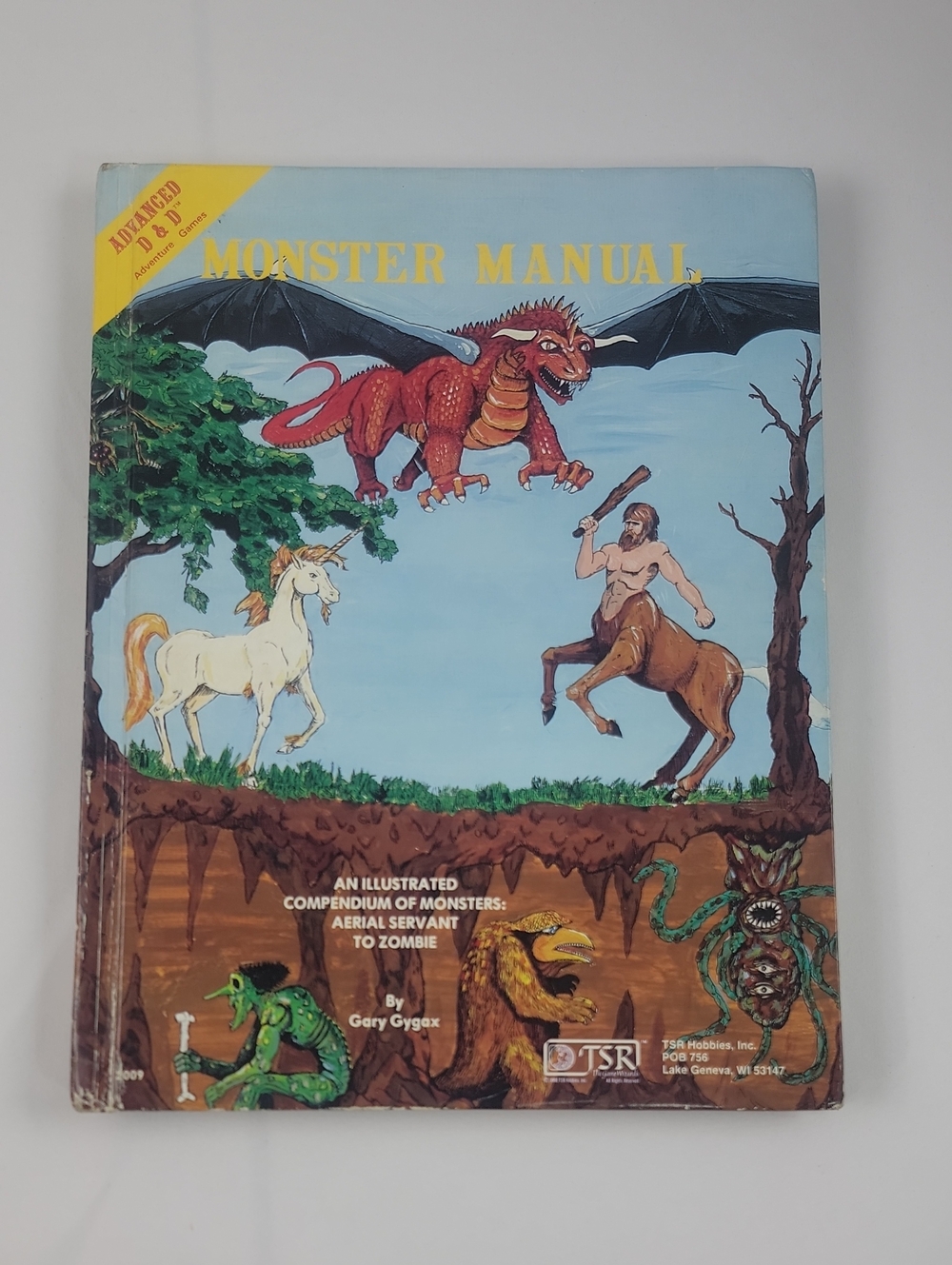 Advanced Dungeons & Dragons Monster Manual 4th Edition August 1979 Hardback